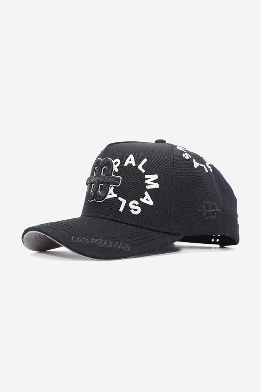LOGO SUNFLOWER HAT - BLACK/WHITE