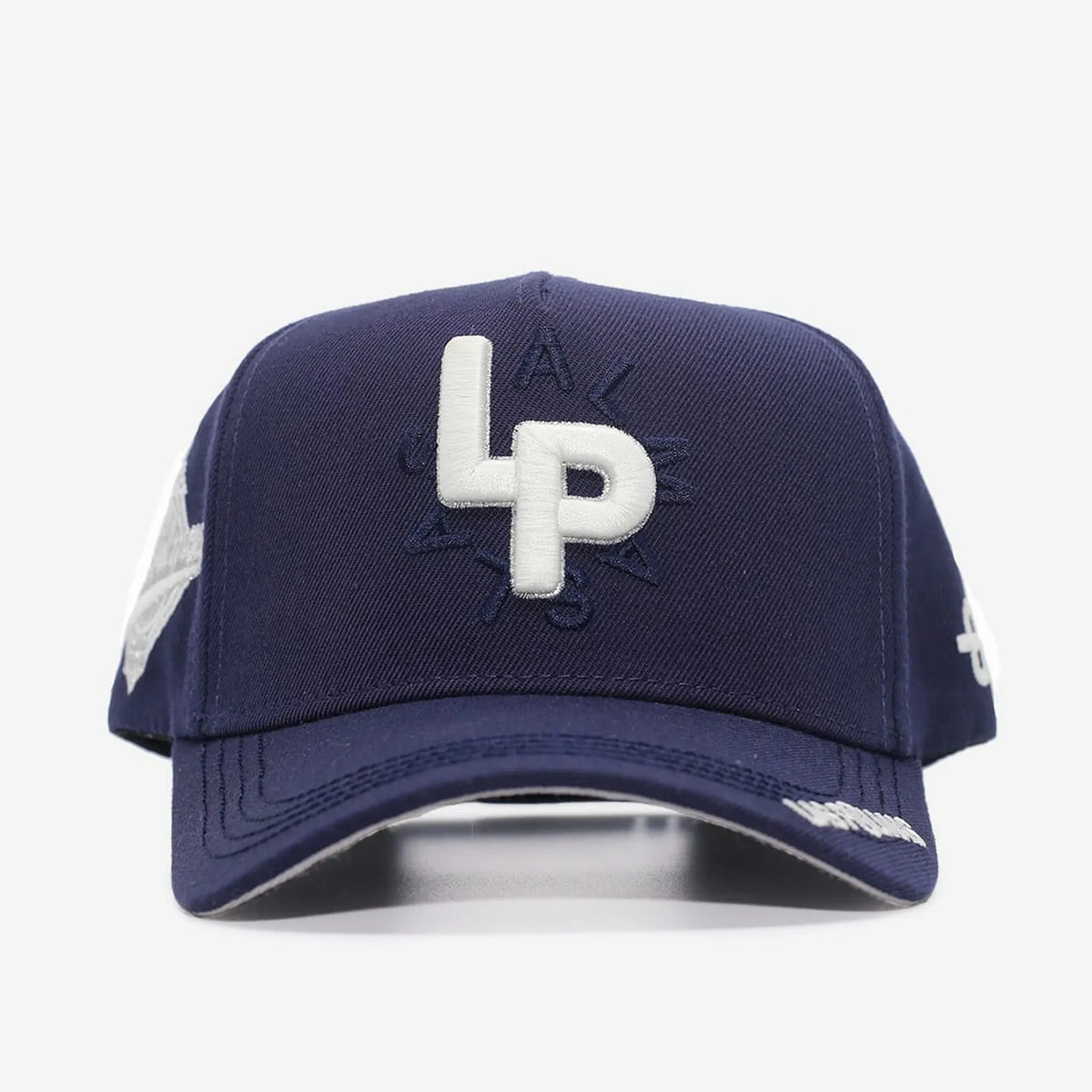 MONOGRAM HAT - NAVY/WHITE