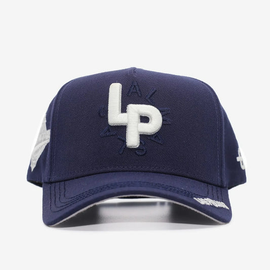 MONOGRAM HAT - NAVY/WHITE