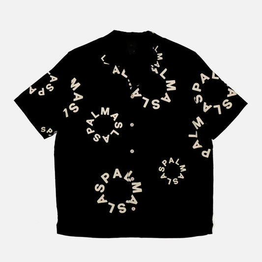 SUNFLOWER BUTTON-UP SHORT-SLEEVE SHIRT