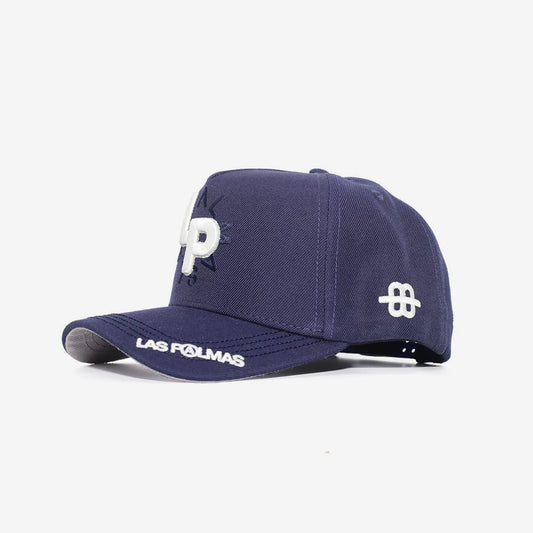 MONOGRAM HAT - NAVY/WHITE