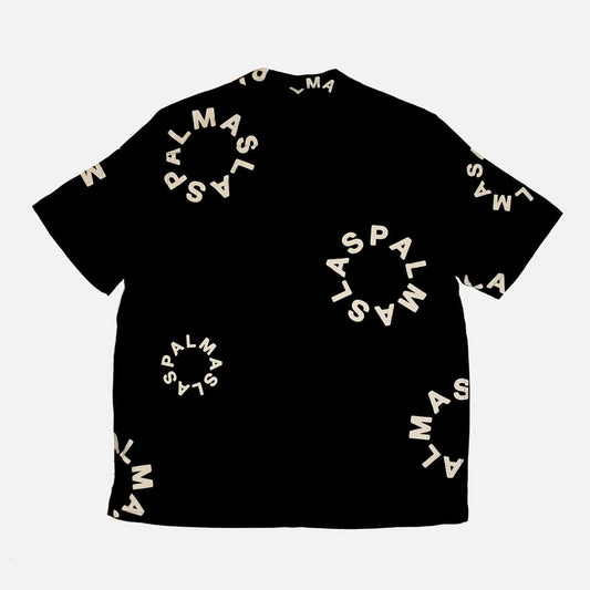 SUNFLOWER BUTTON-UP SHORT-SLEEVE SHIRT