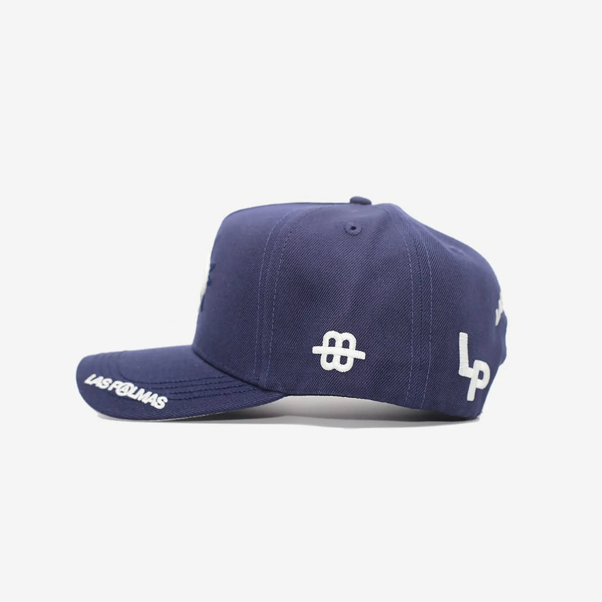 MONOGRAM HAT - NAVY/WHITE