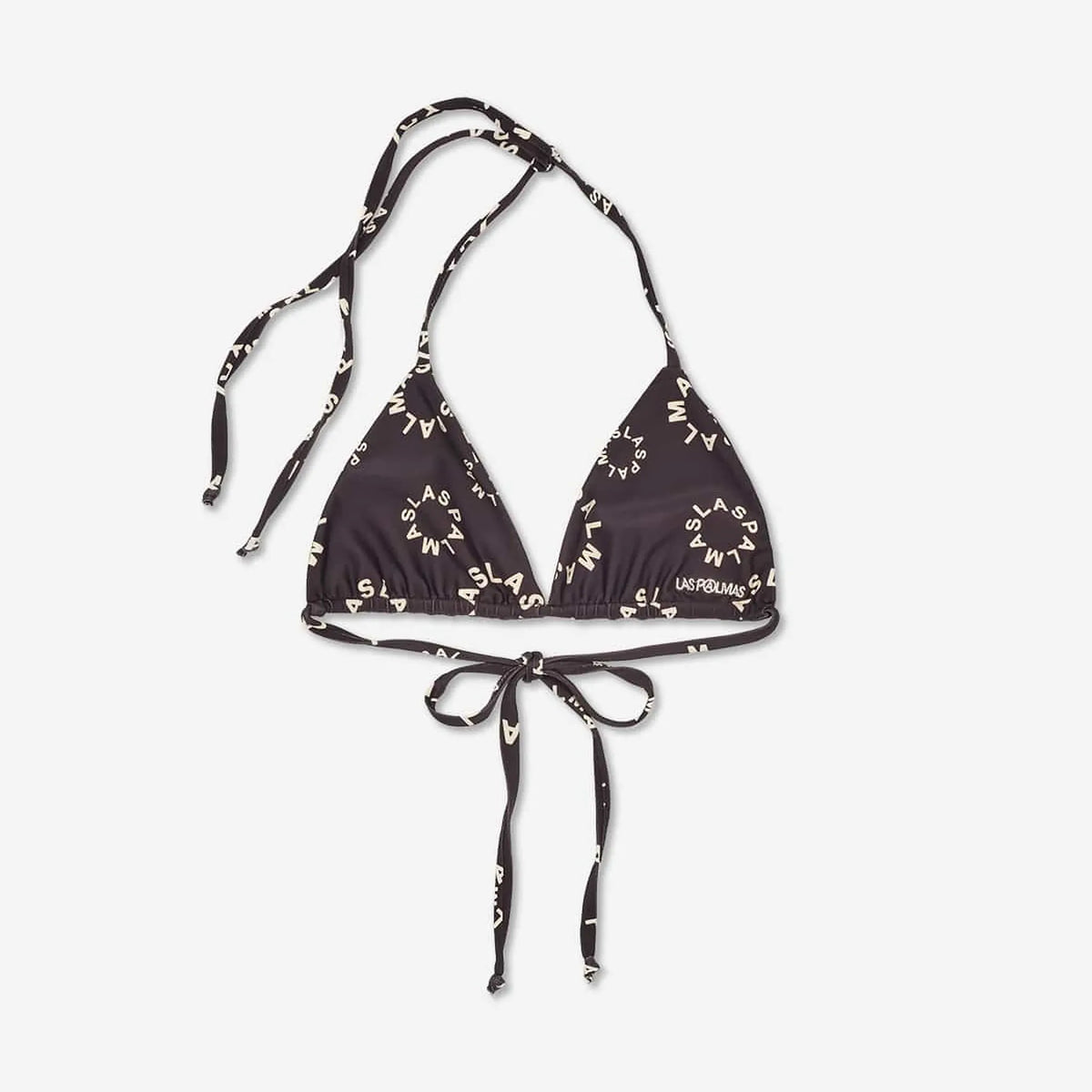 SUNFLOWER BIKINI SET - BLACK/WHITE
