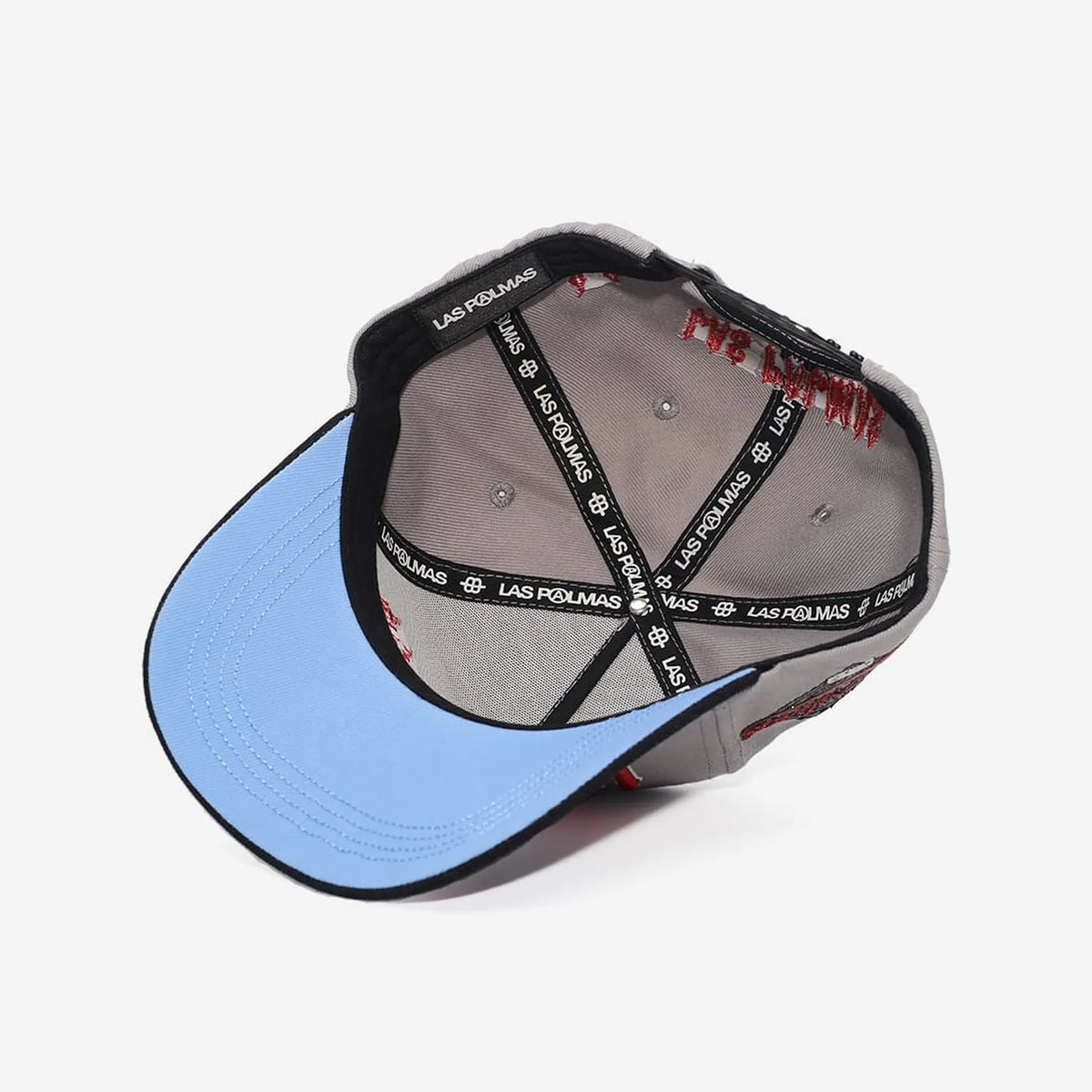 CHOPPER HAT - GREY/RED