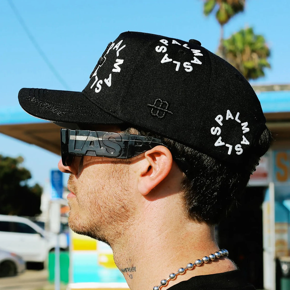 LOGO SUNFLOWER HAT - BLACK/WHITE