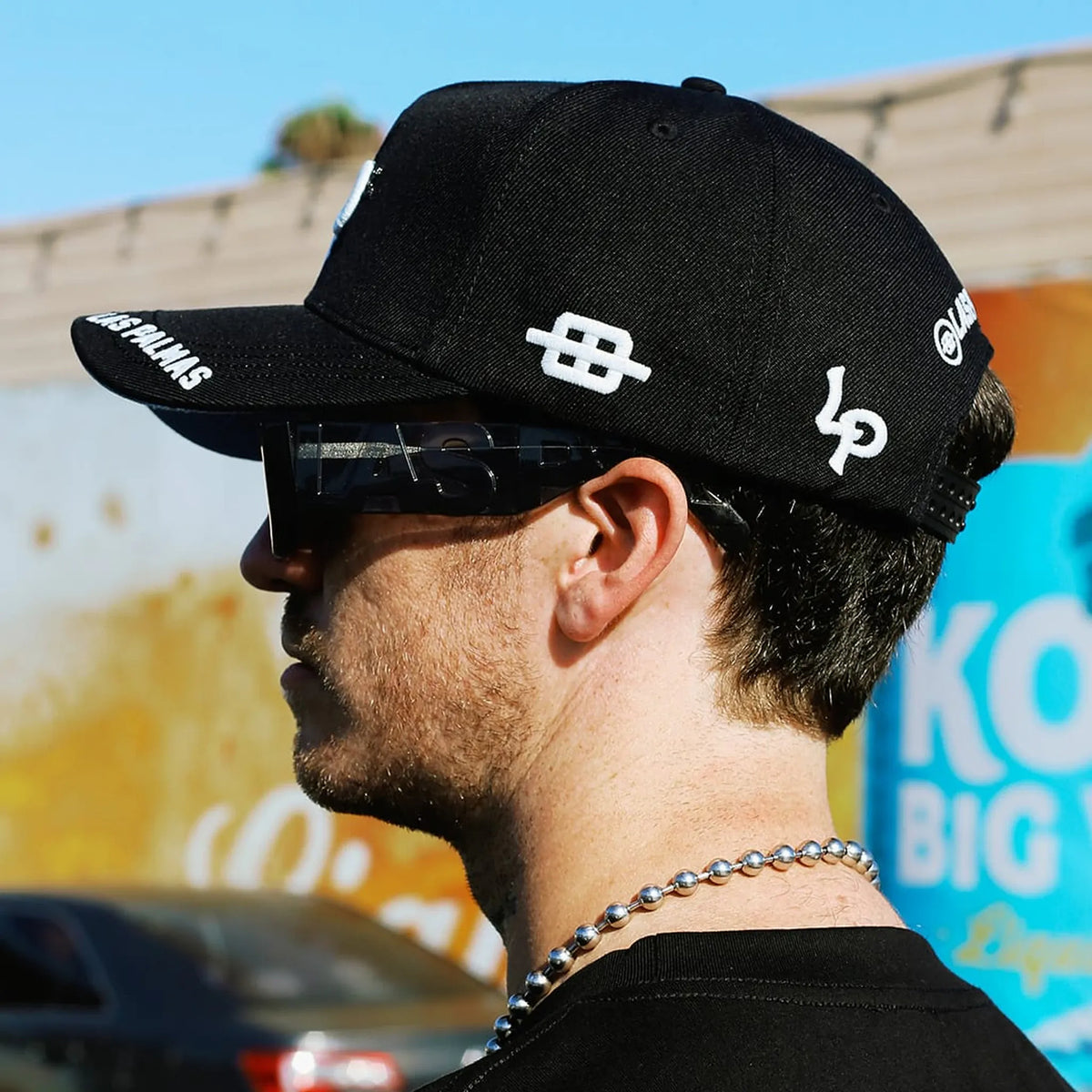 MAJOR LEAGUE HAT - BLACK/WHITE