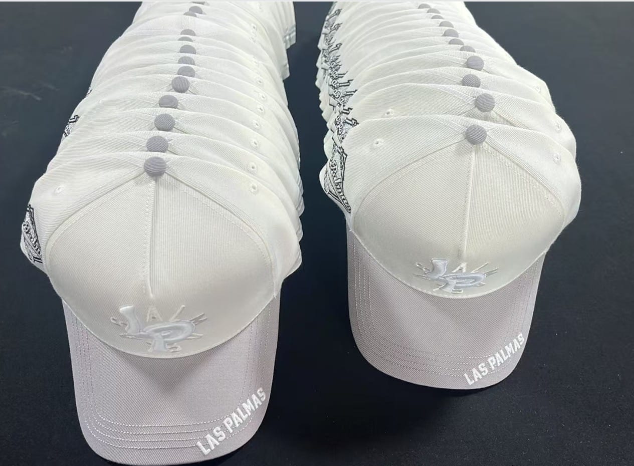 MAJOR LEAGUE HAT - OFF-WHITE/GREY