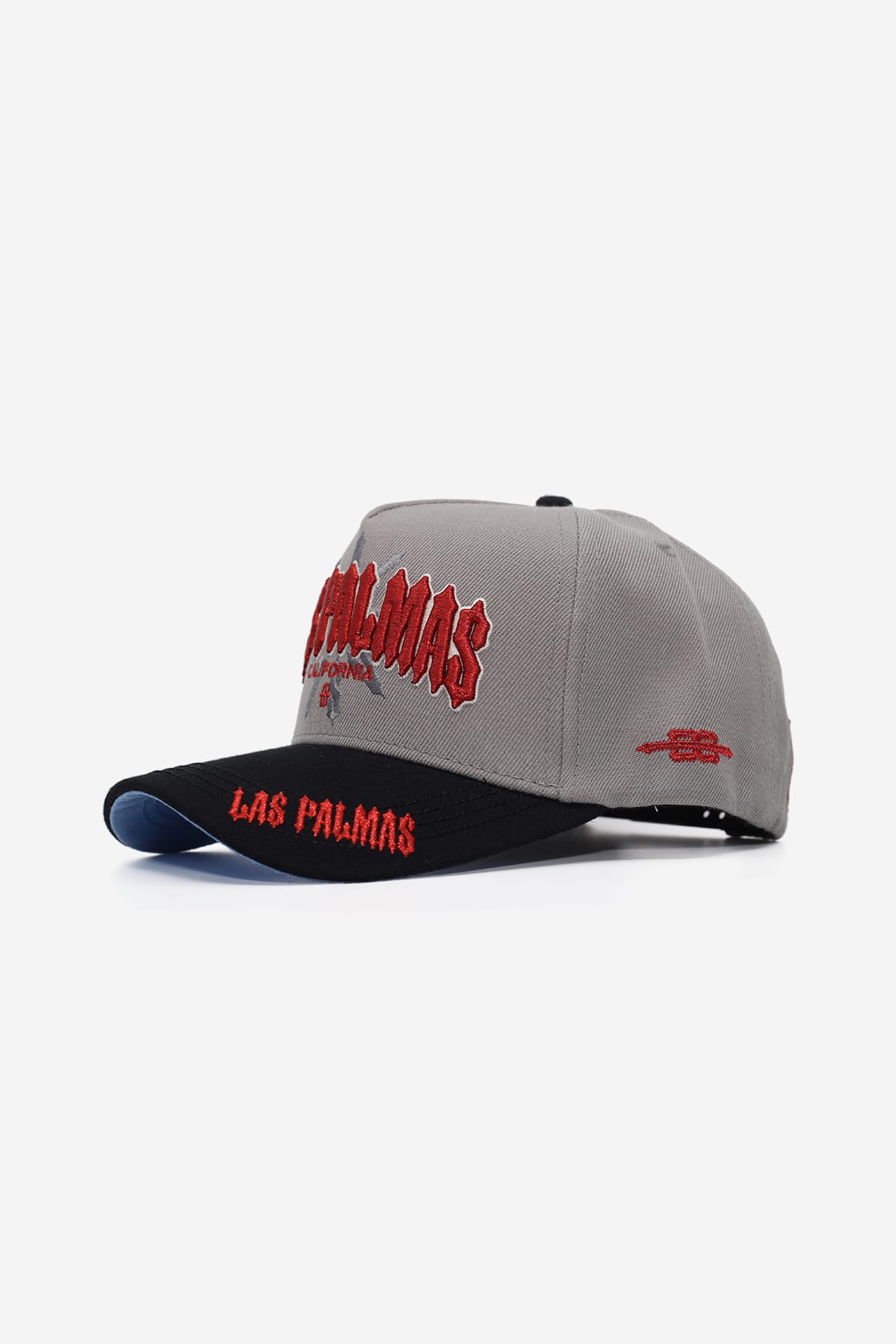 CHOPPER HAT - GREY/RED