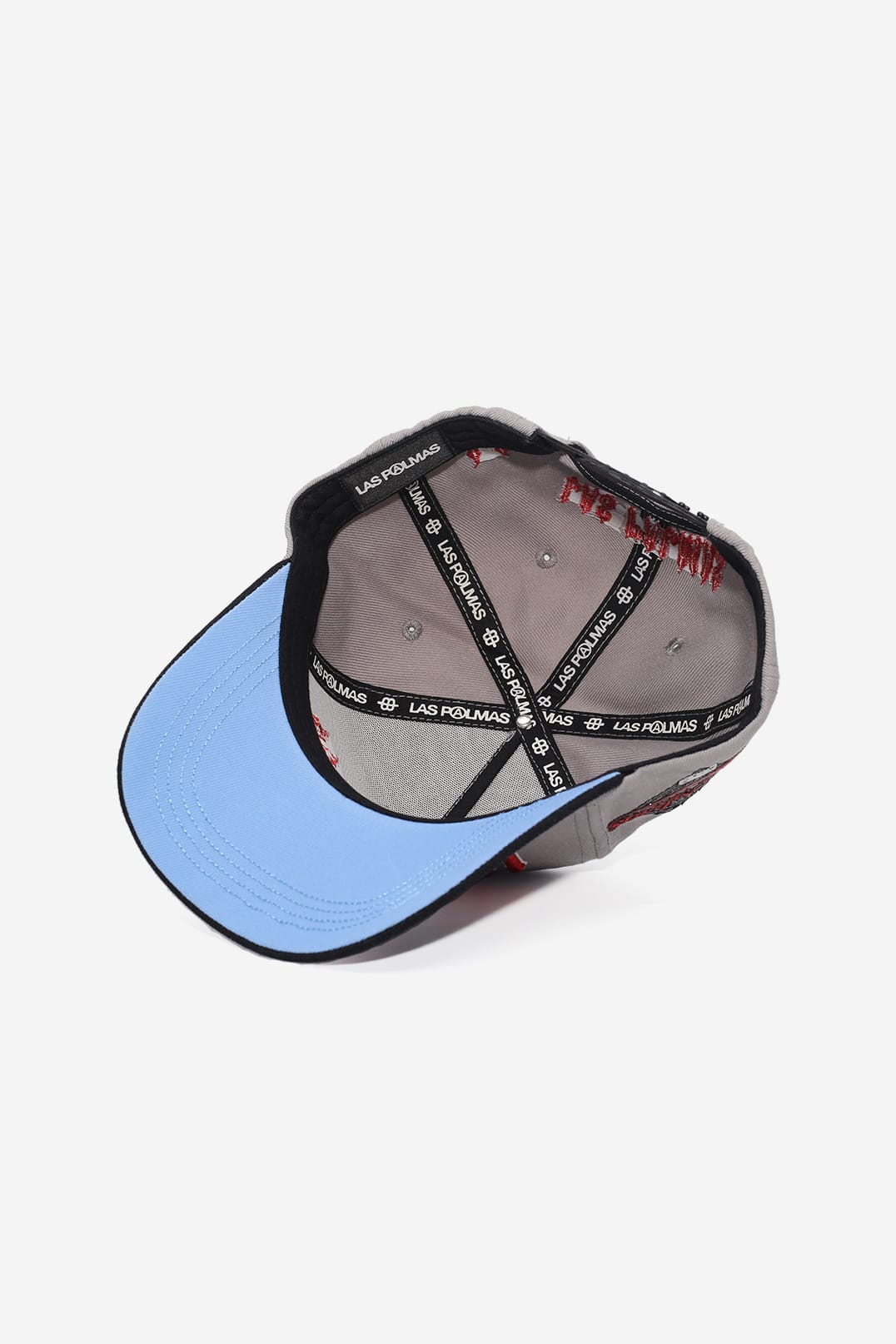 CHOPPER HAT - GREY/RED
