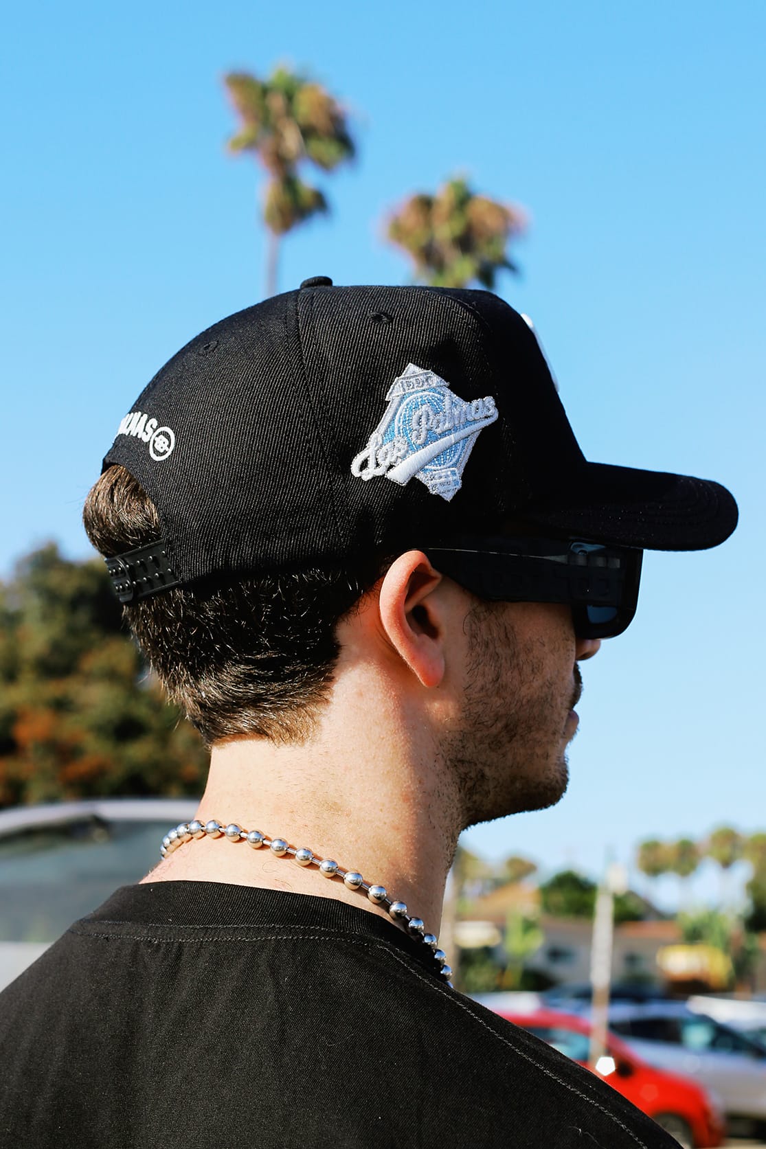 MAJOR LEAGUE HAT - BLACK/WHITE