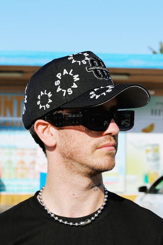 LOGO SUNFLOWER HAT - BLACK/WHITE