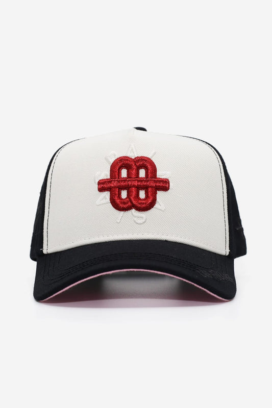 LOGO HAT - BLACK/WHITE