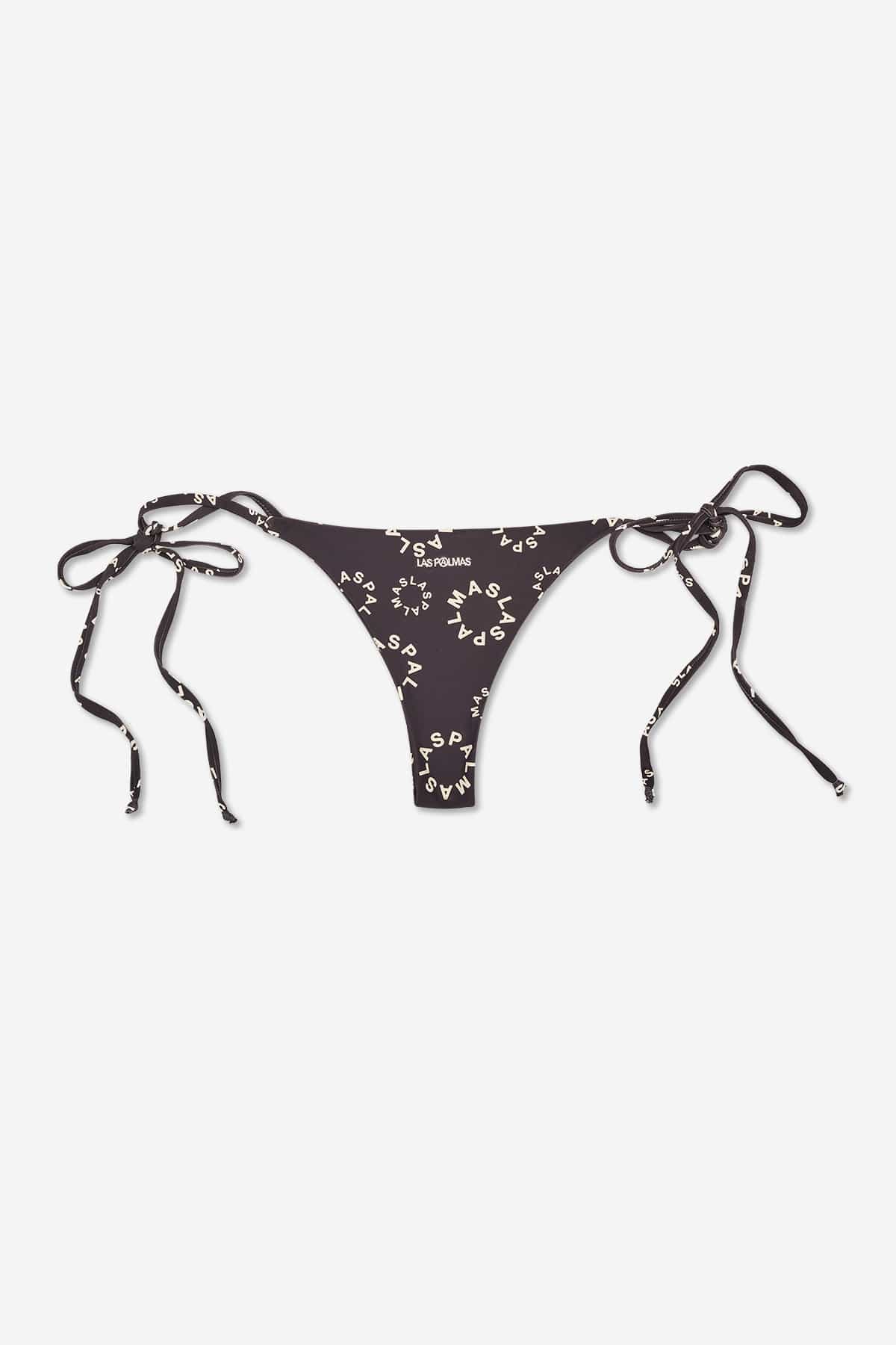 SUNFLOWER SWIM BOTTOM - BLACK