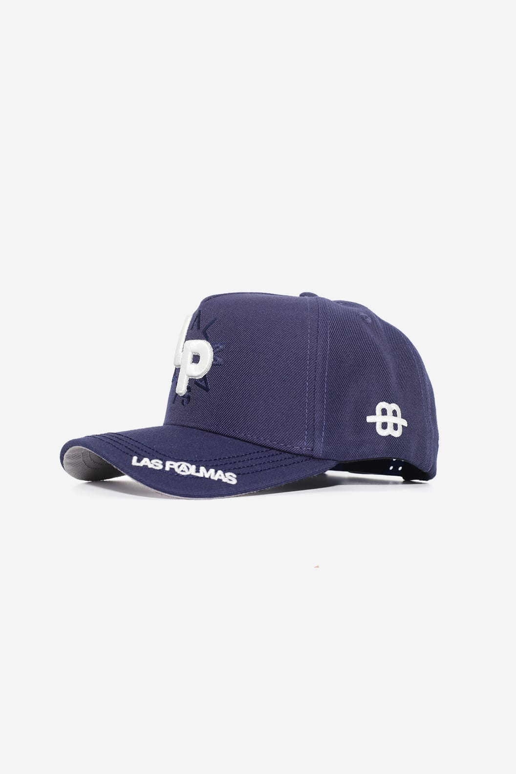 MONOGRAM HAT - NAVY/WHITE