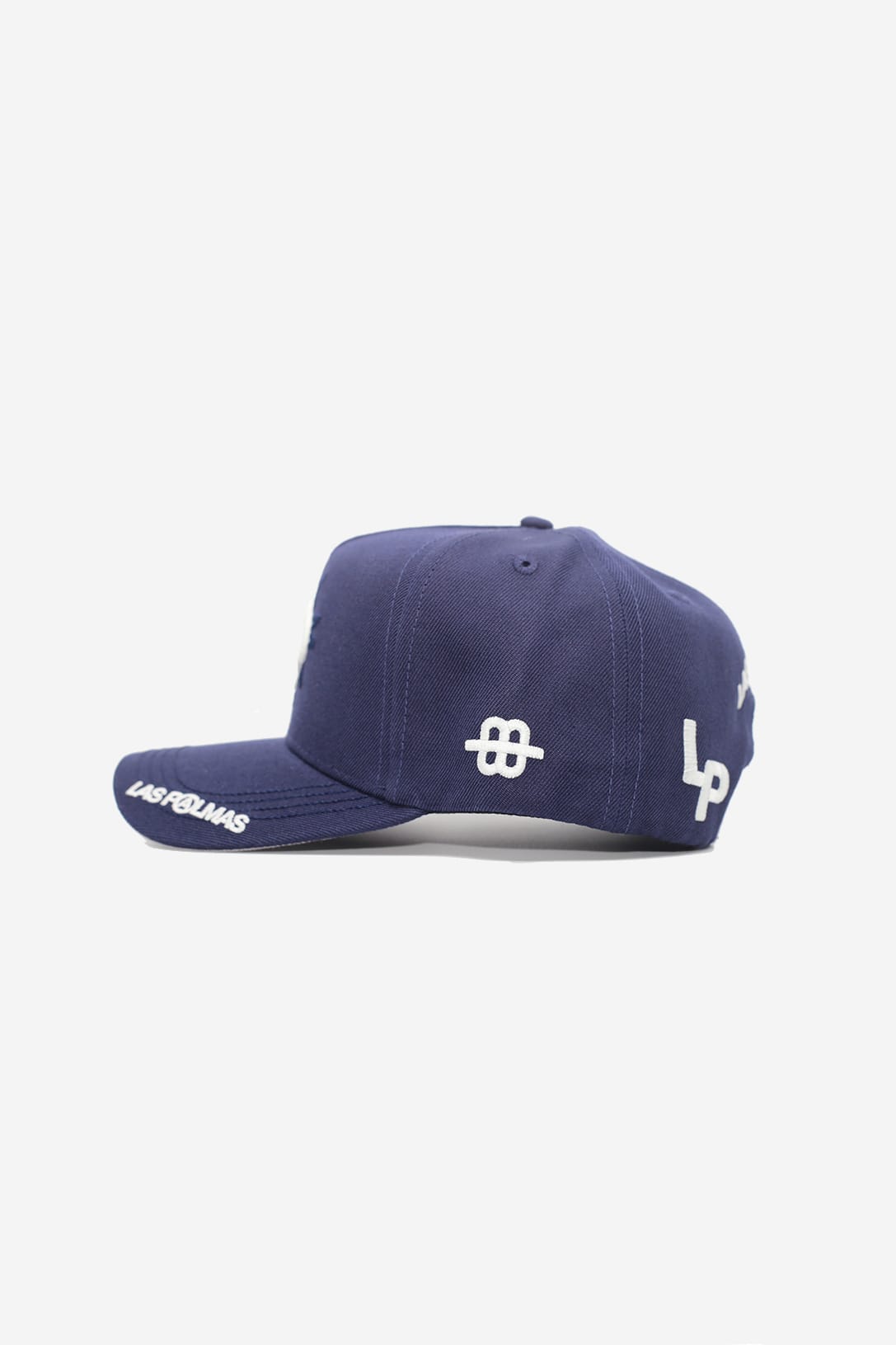 MONOGRAM HAT - NAVY/WHITE