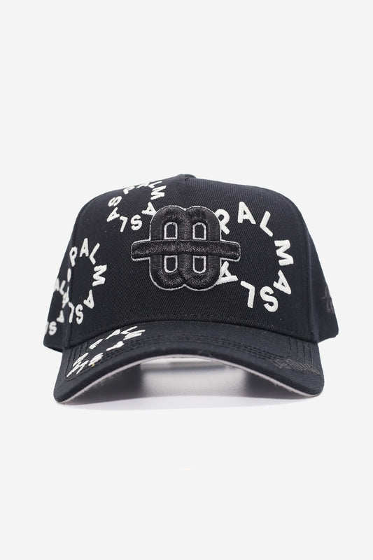LOGO SUNFLOWER HAT - BLACK/WHITE