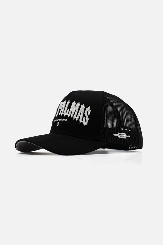LOGO TRUCKER HAT - BLACK