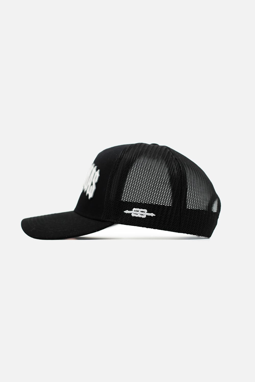 LOGO TRUCKER HAT - BLACK