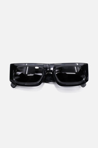 SUNGLASSES - TRANSLUCENT BLACK