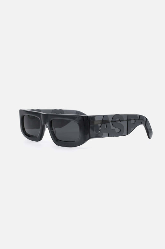 SUNGLASSES - TRANSLUCENT BLACK