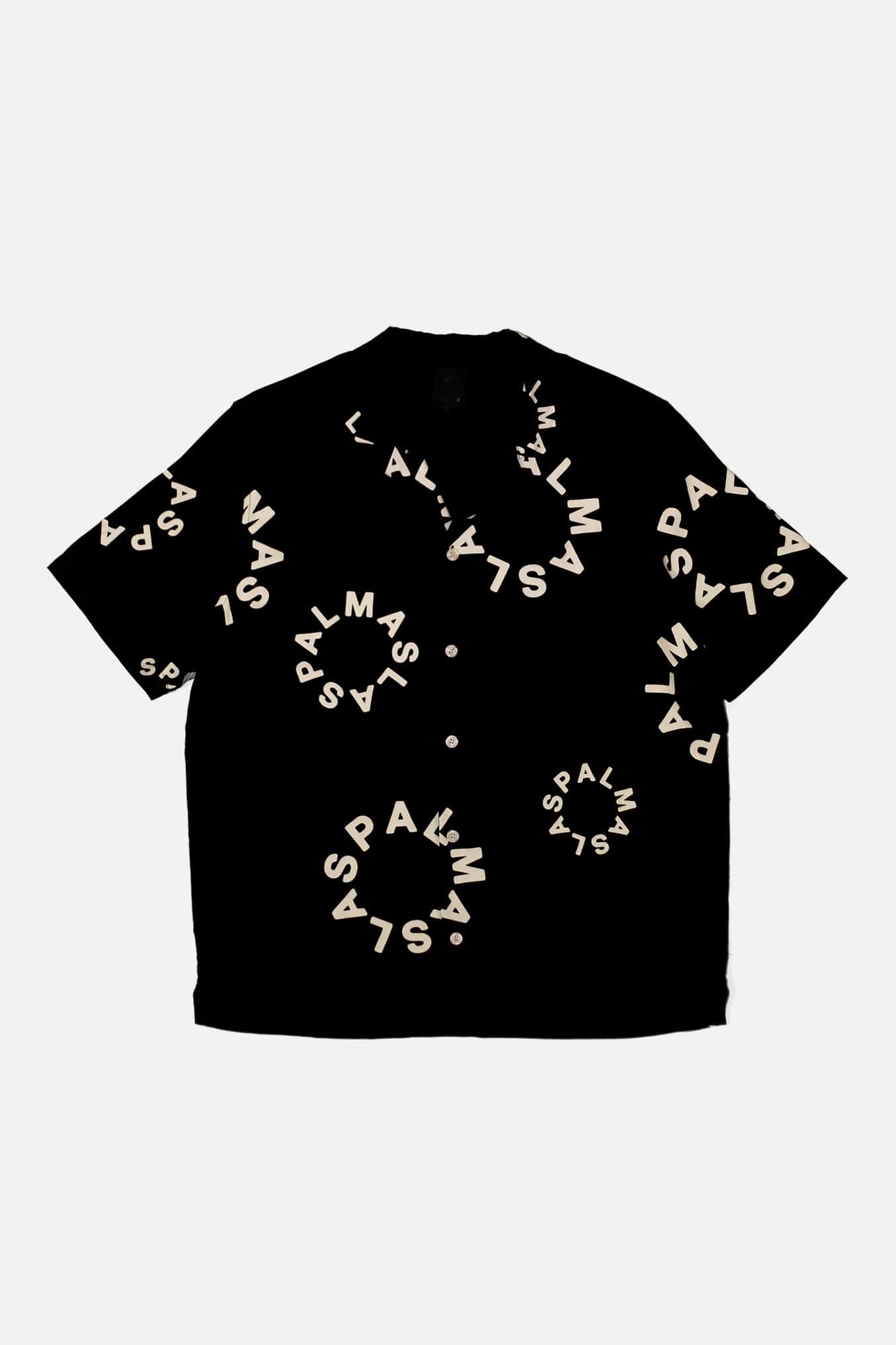 SUNFLOWER BUTTON-UP SHORT-SLEEVE SHIRT